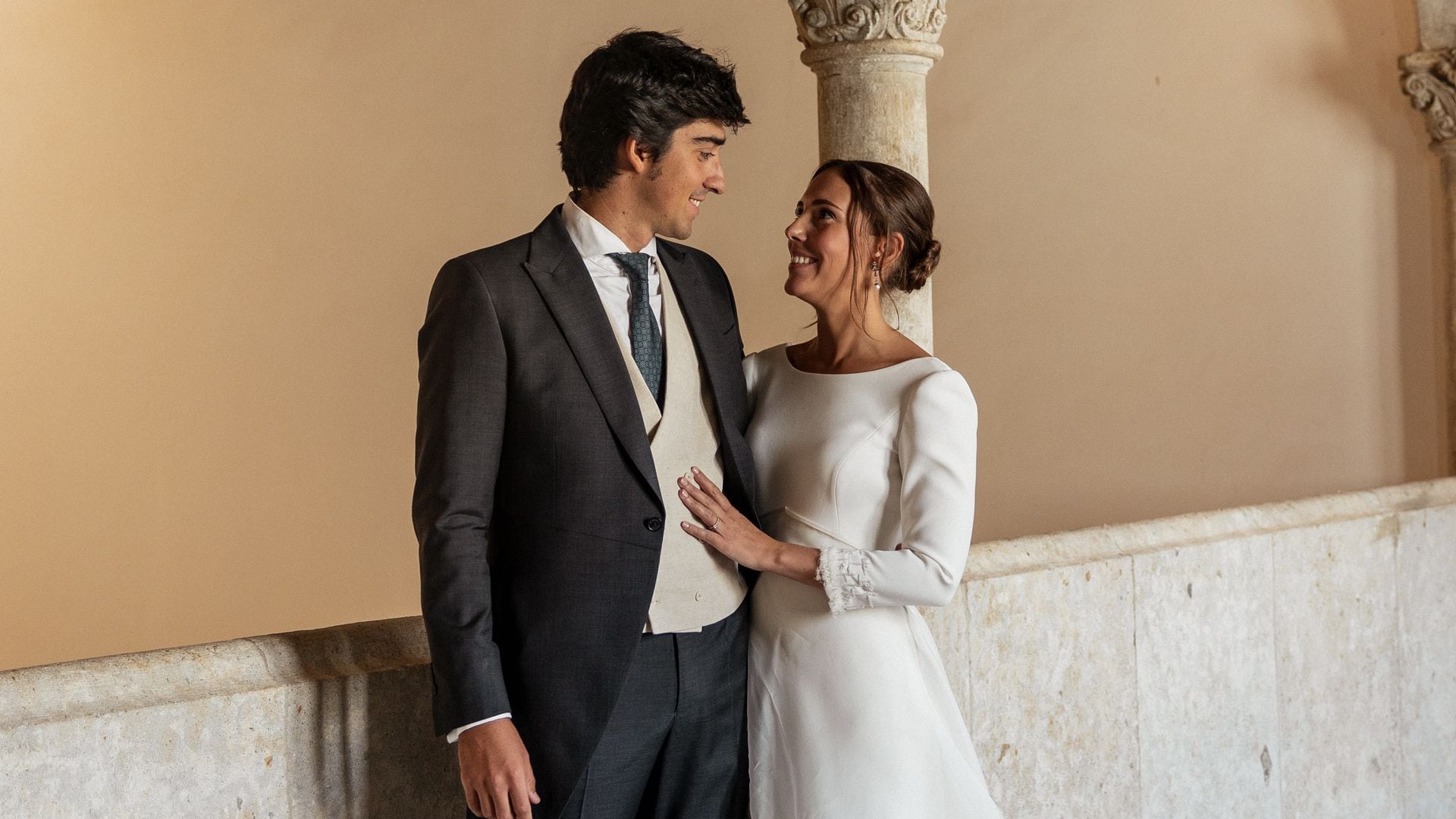 Un vestido de novia inspirado en Pippa y Kate Middleton, la elección de Mabel para su boda en Salamanca