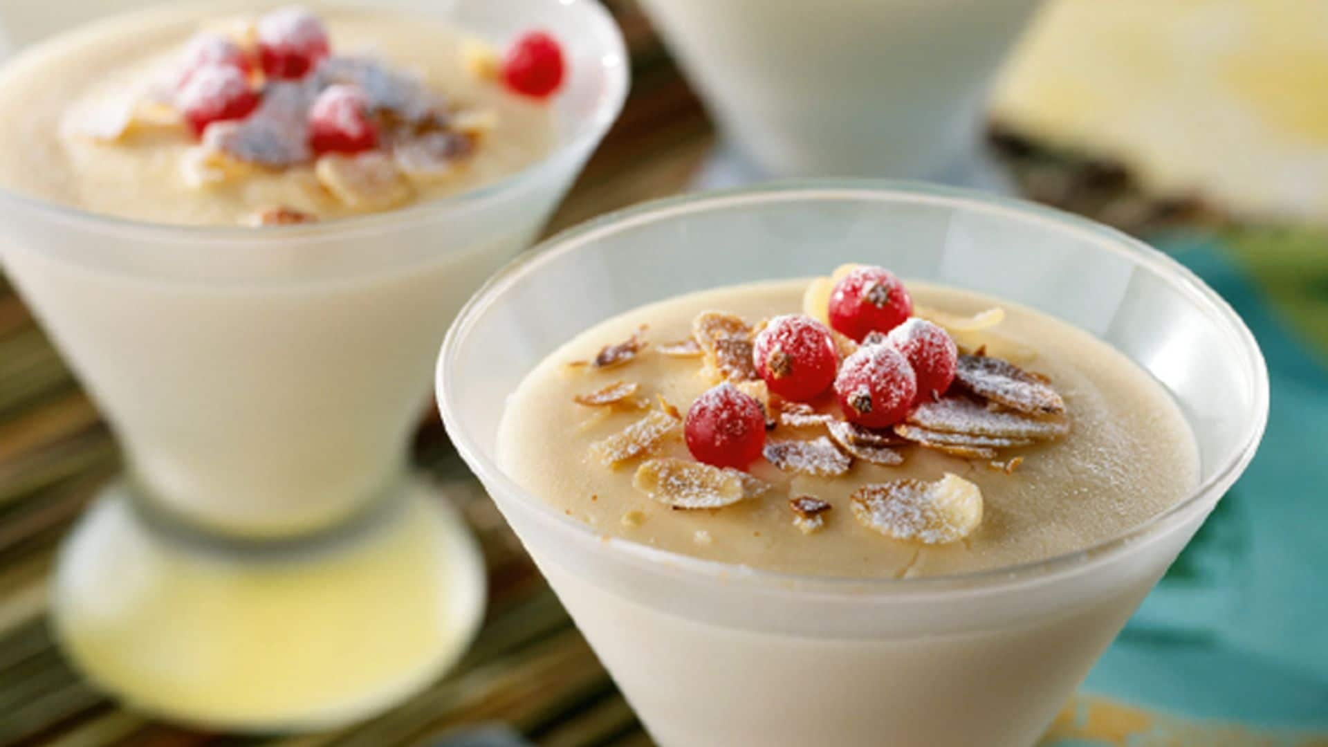 Arroz con leche frío