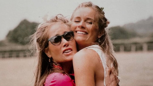 Cressida Bonas, ex del príncipe Harry, se despide de su hermana