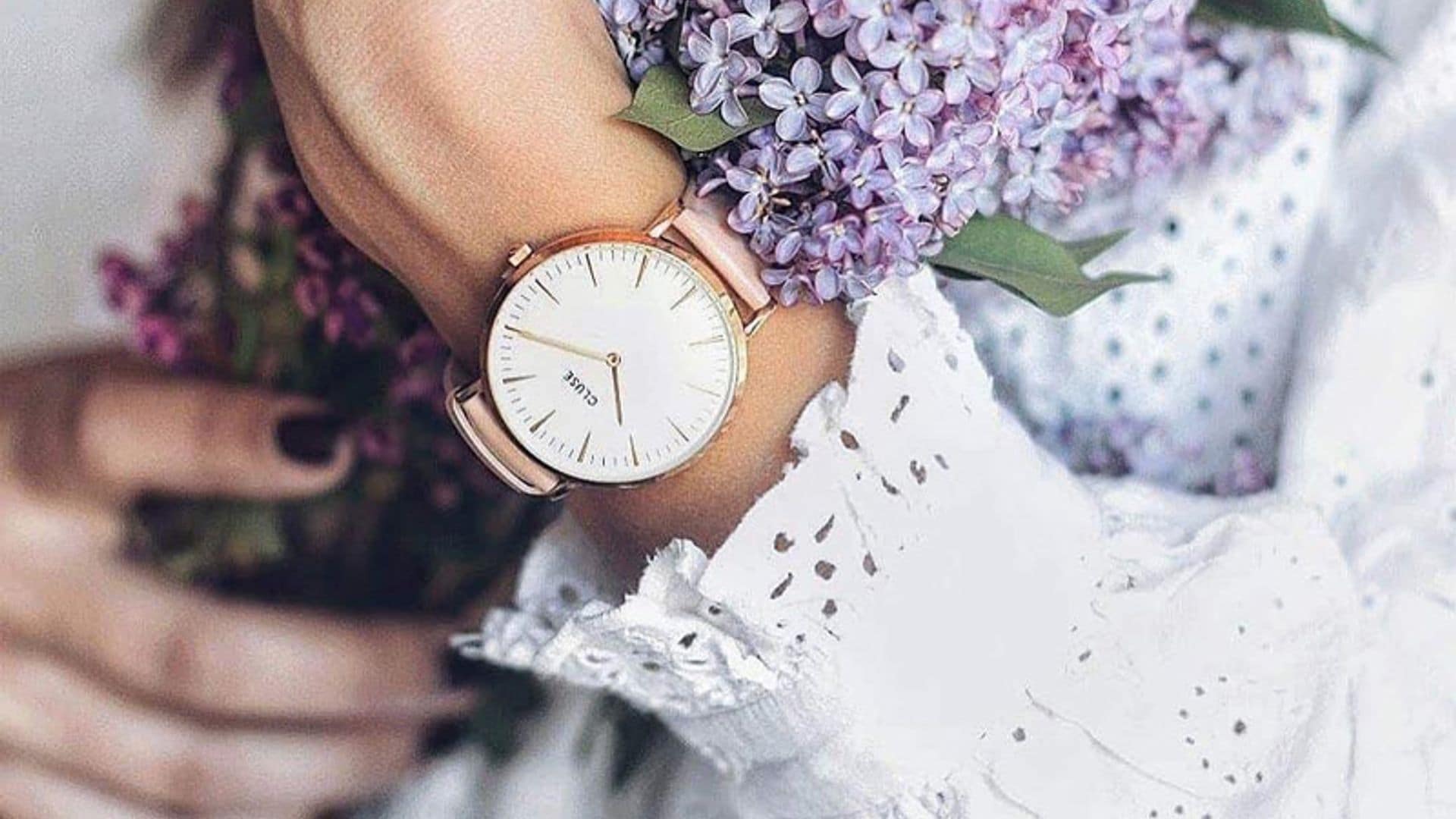 Los relojes son las nuevas joyas de los looks nupciales