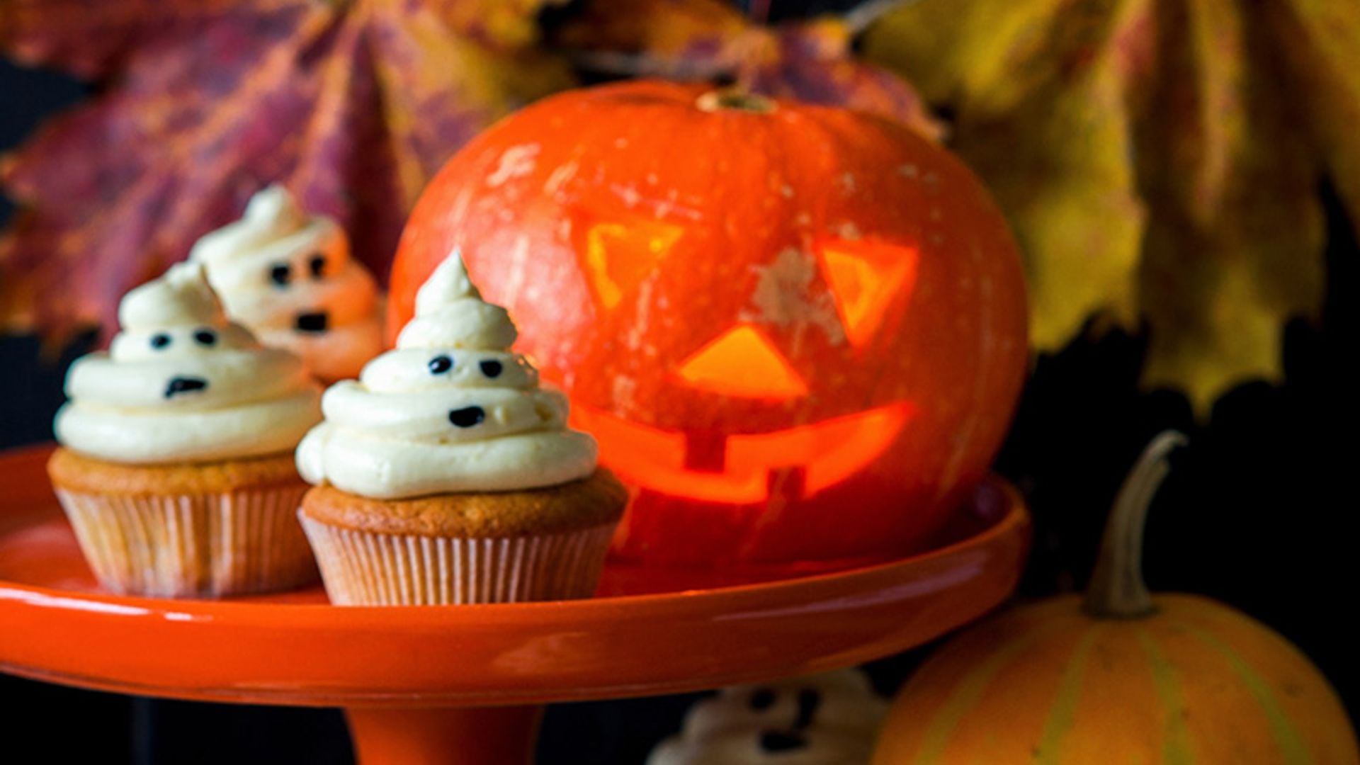 cupcakes halloween fantasmas