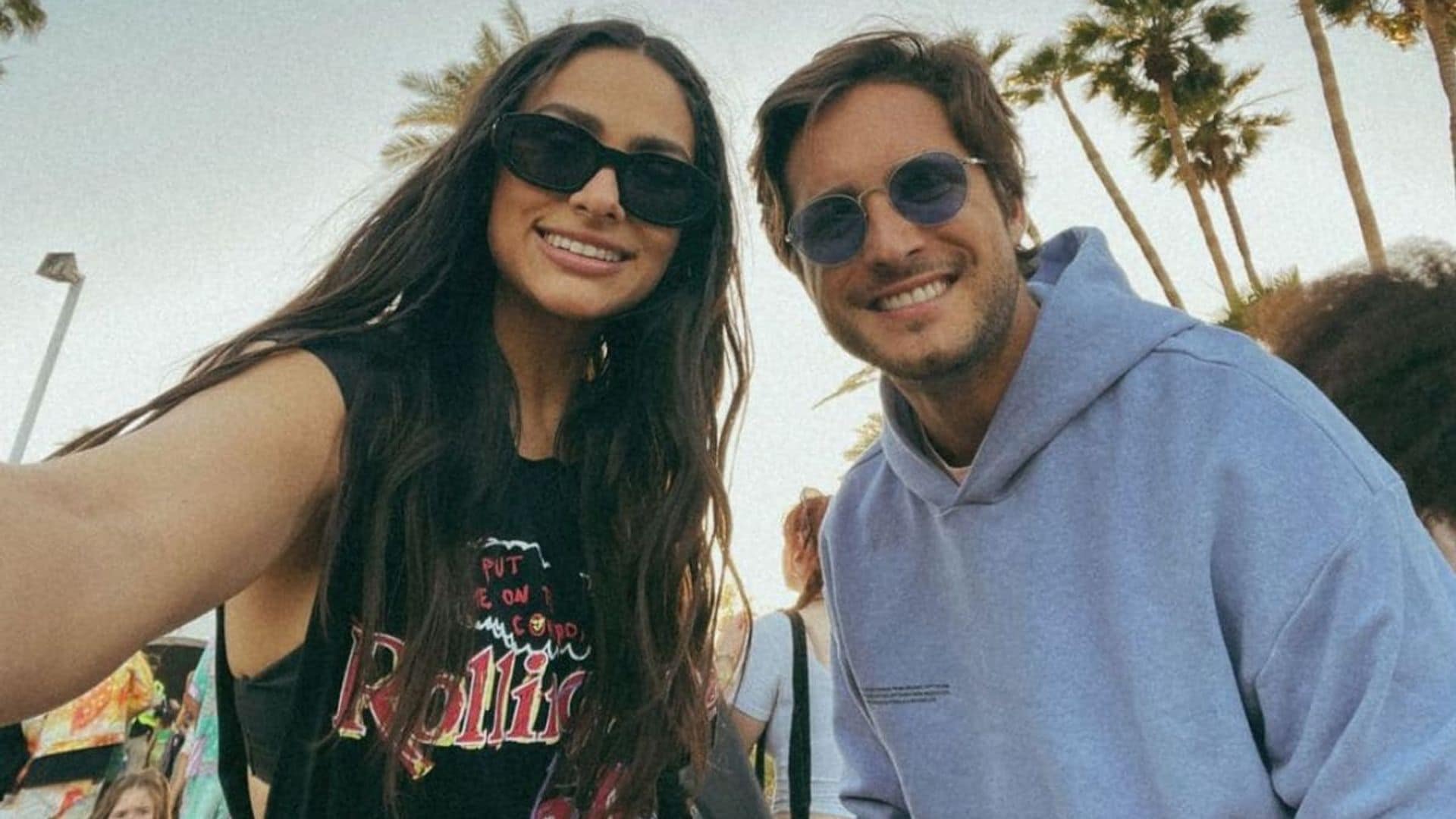 Renata Notni y Diego Boneta disfrutan de una romántica escapada musical en Coachella