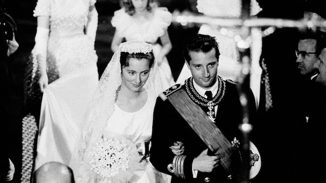 Boda de los reyes Alberto y Paola de Bélgica