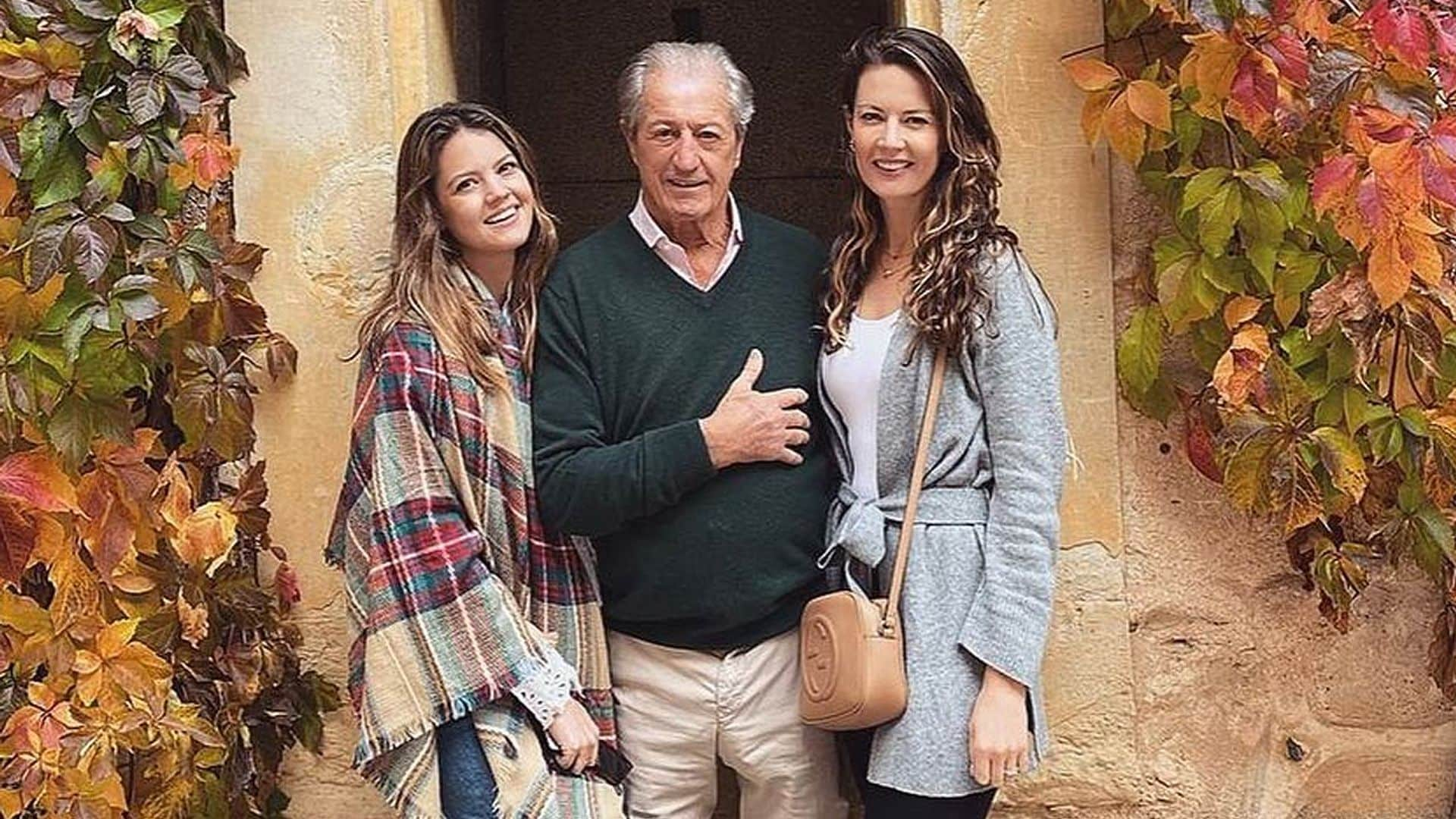 ¡La familia es lo primero! Isabelle Junot hace turismo con su padre y su hermana por Segovia