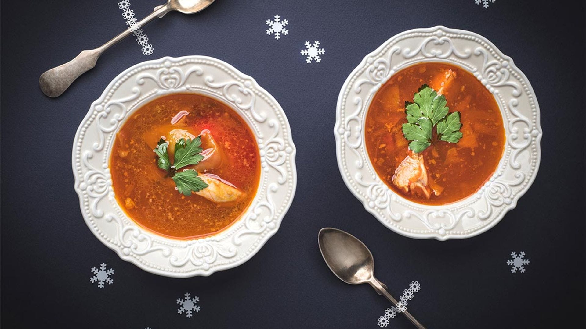 Sopa de marisco de Navidad: cómo hacerla paso a paso