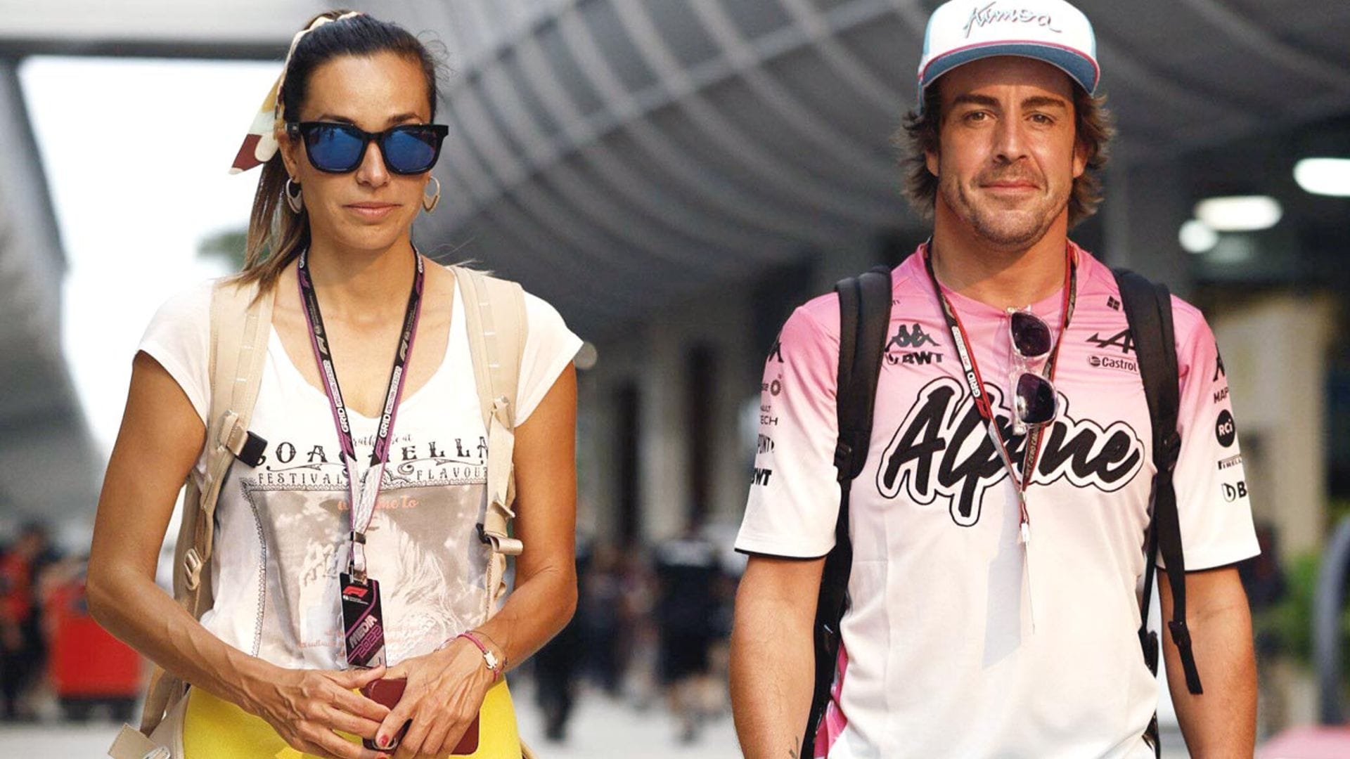 Fernando Alonso utiliza su 'fórmula favorita' para confirmar que tiene novia