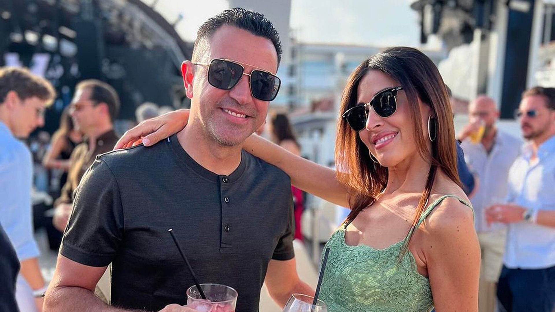 Xavi Hernández, desconexión en Ibiza con Núria Cunillera tras una etapa complicada