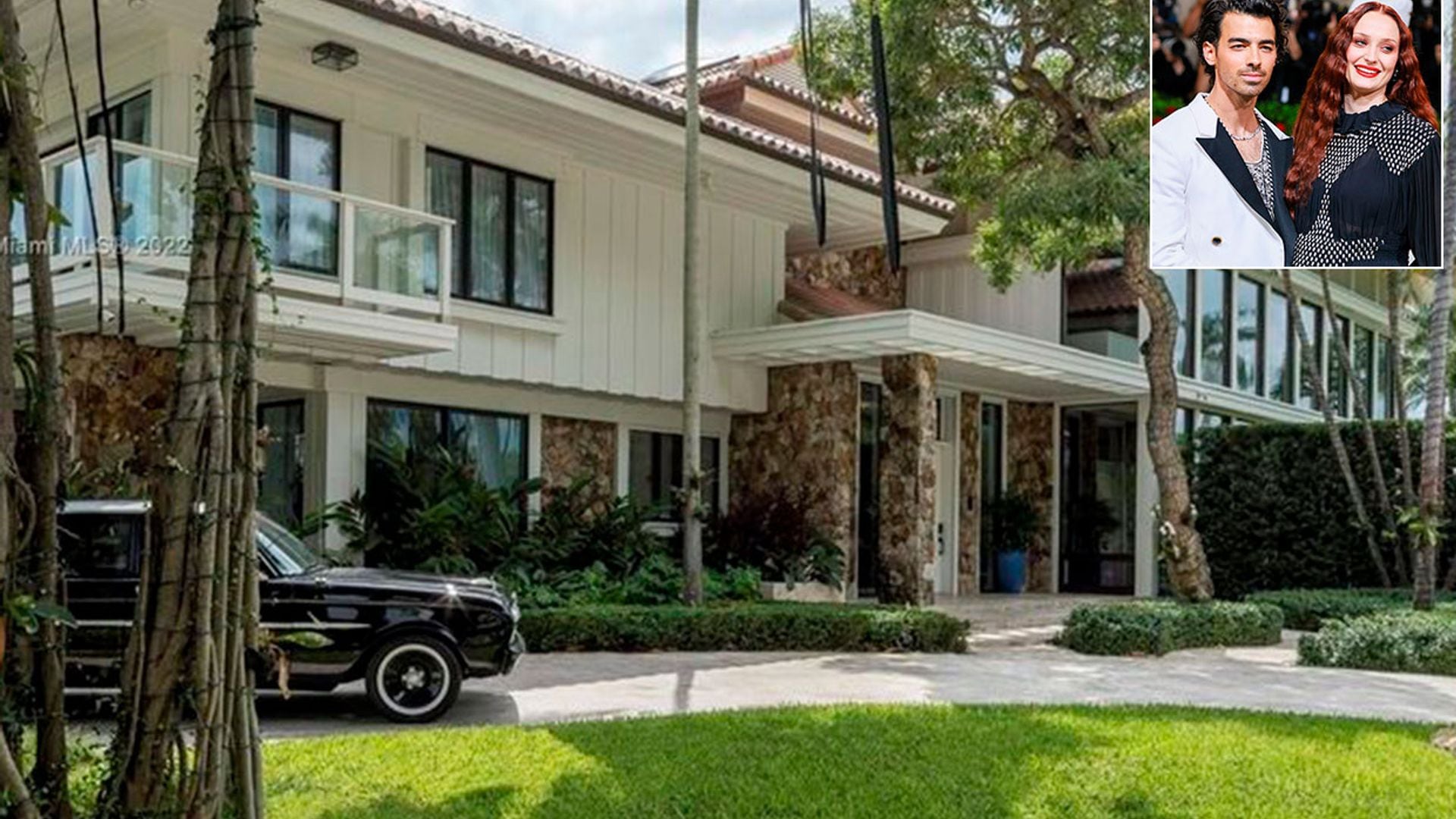 Así es la casa que Sophie Turner y Joe Jonas ponen a la venta en Miami