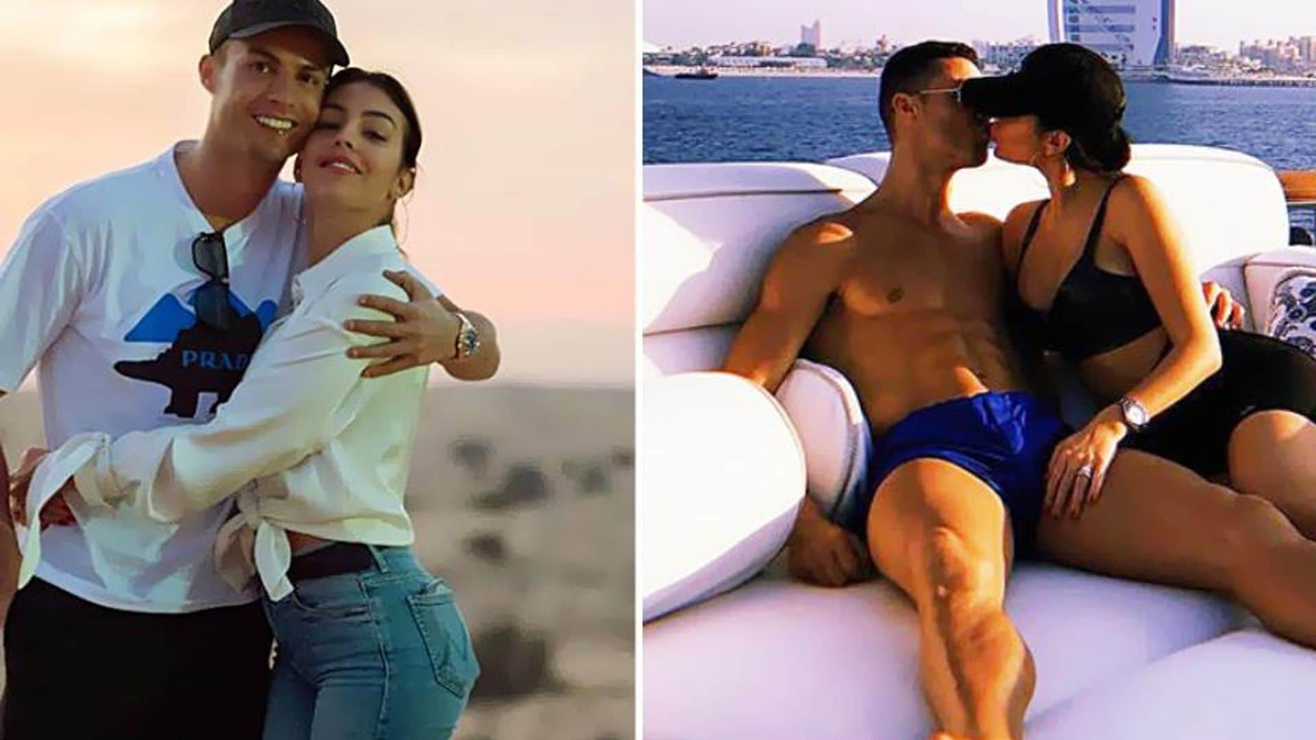 Las fotos más apasionadas de Cristiano Ronaldo y Georgina Rodríguez