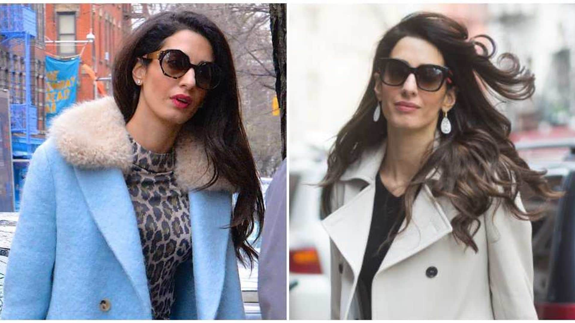 Muy al estilo de Amal Clooney, elige el abrigo adecuado para tu figura