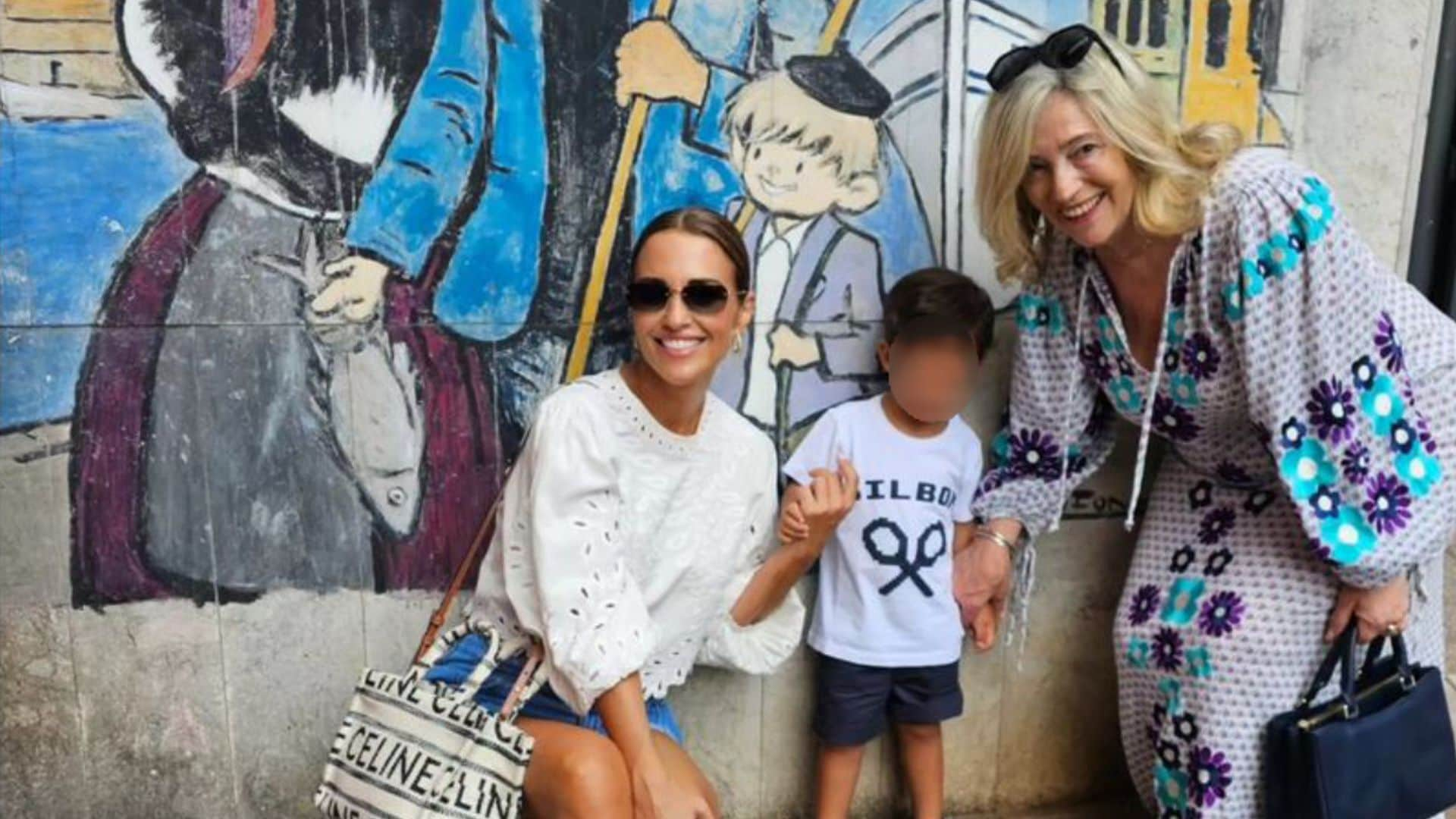 Paula Echevarría con sus dos hijos y su madre: tres generaciones unidas en sus 'vacaciones en casa'