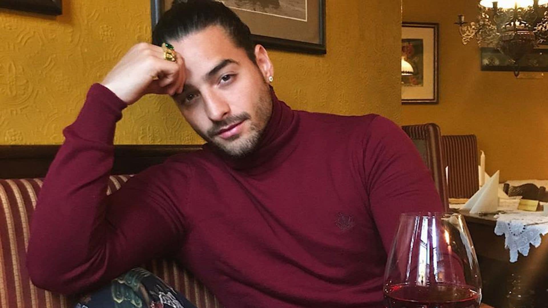 Maluma preocupa a sus fans con una foto desde el hospital