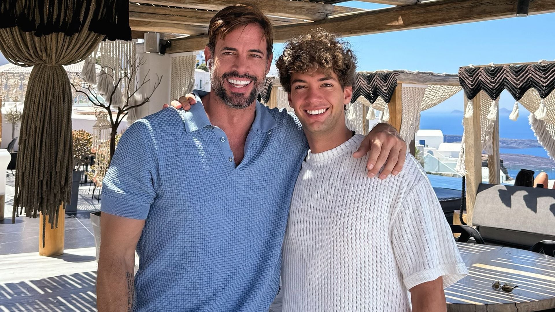 William Levy disfruta del verano en Grecia con su hijo: 'Estoy muy feliz y en paz'