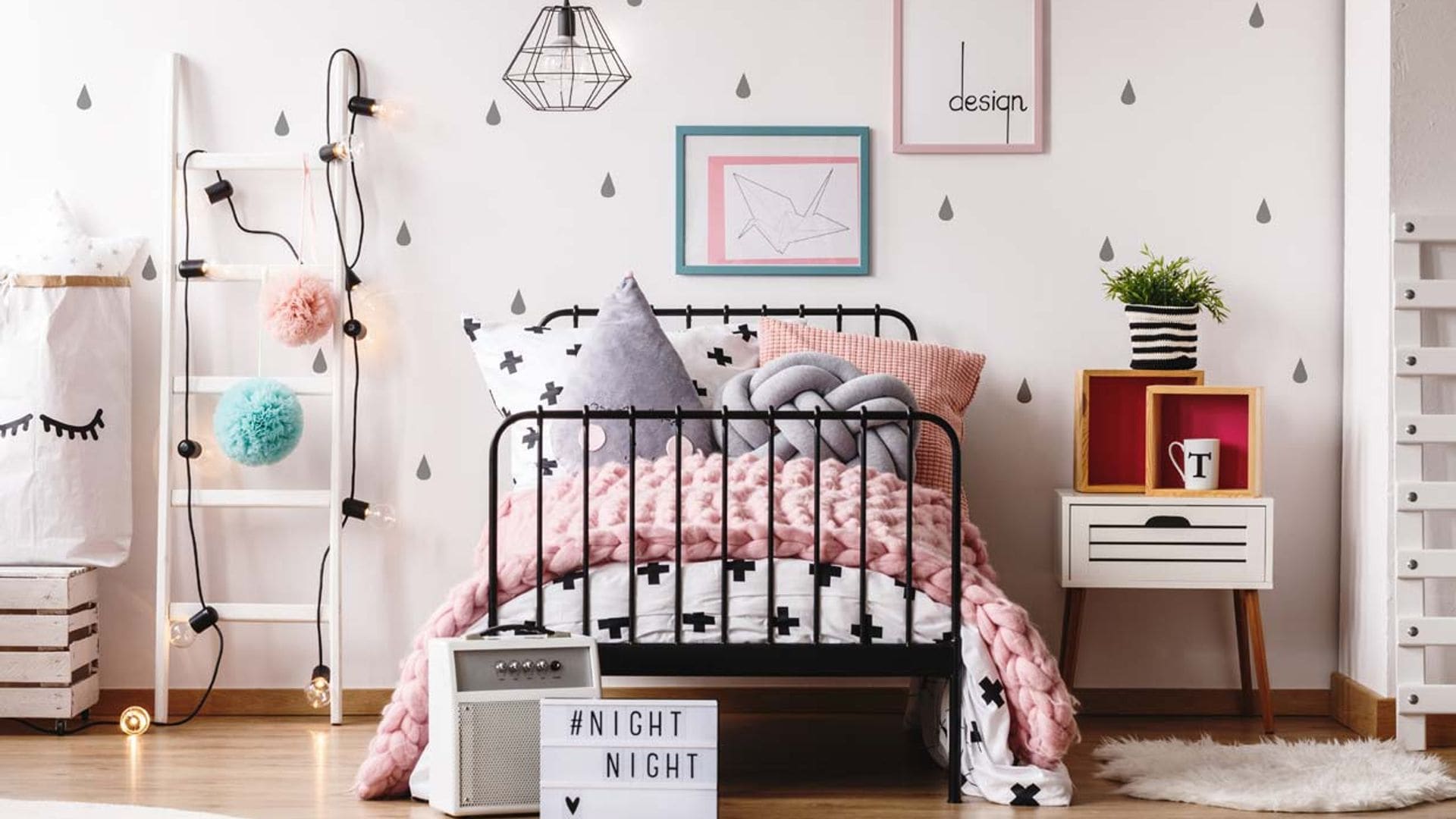 Habitaciones infantiles con aire 'vintage'