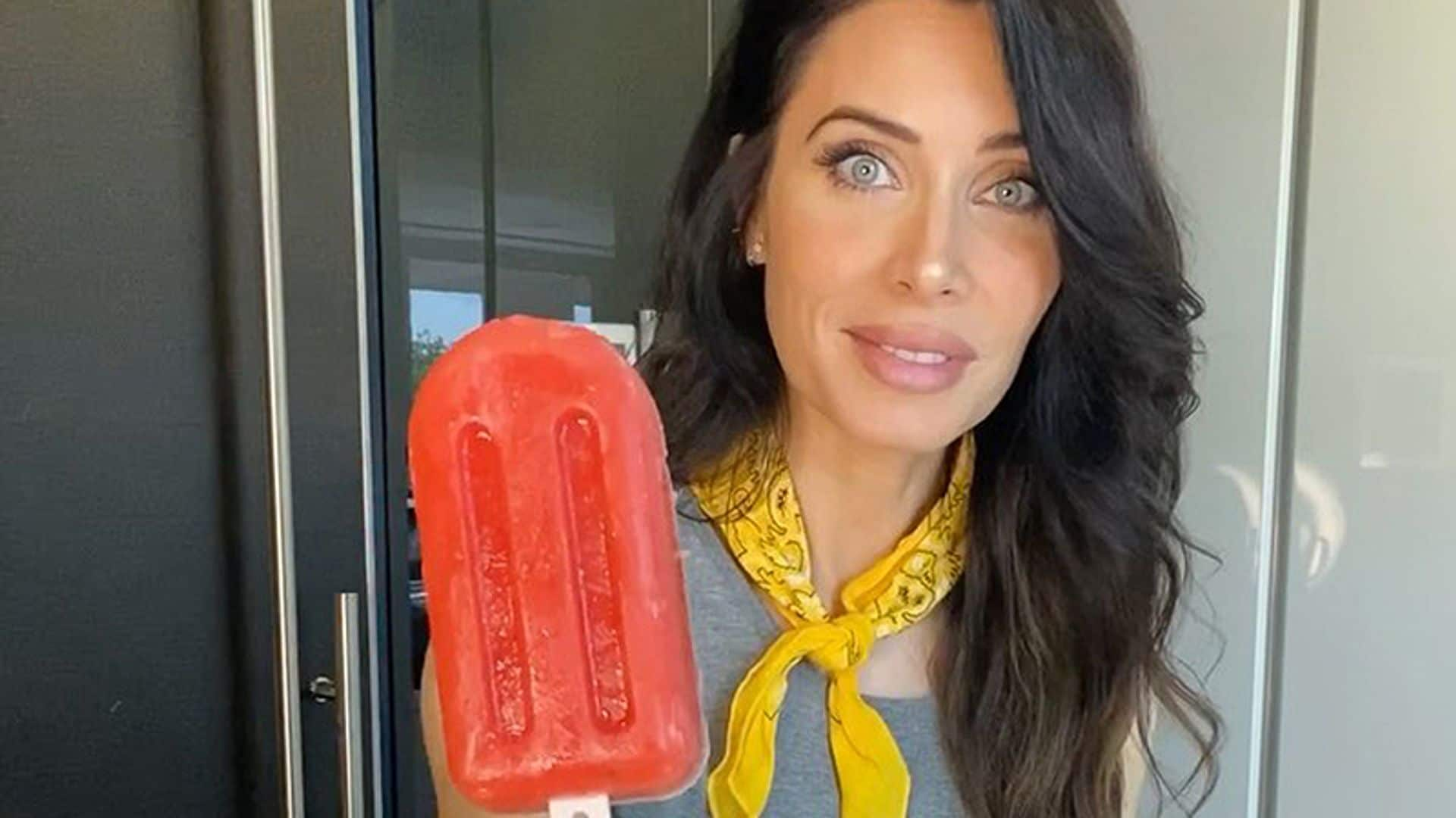 Con esta receta de polos de Pilar Rubio desearás que llegue el verano