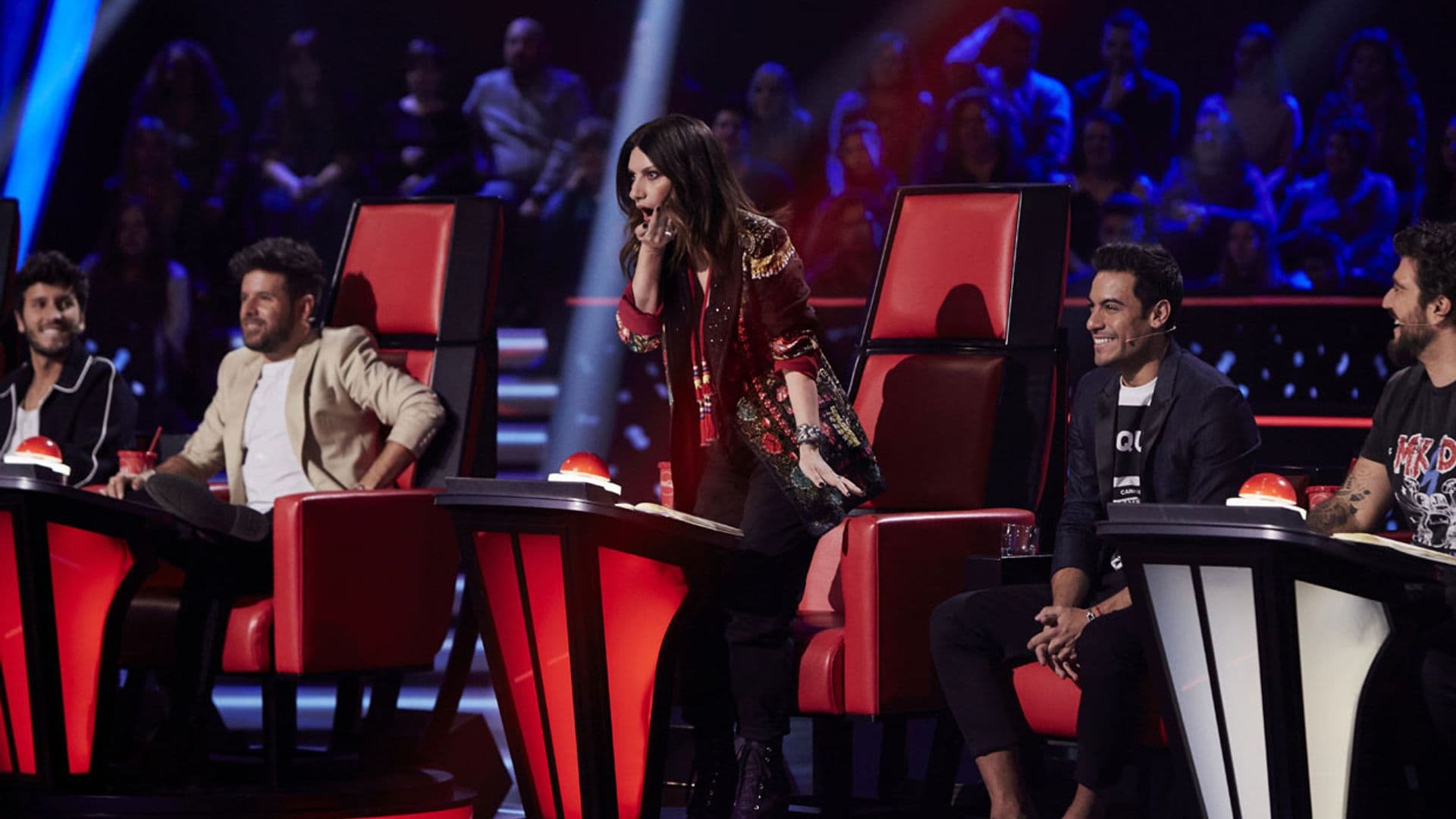 Gran noche de asaltos para el Equipo Laura en 'La Voz'