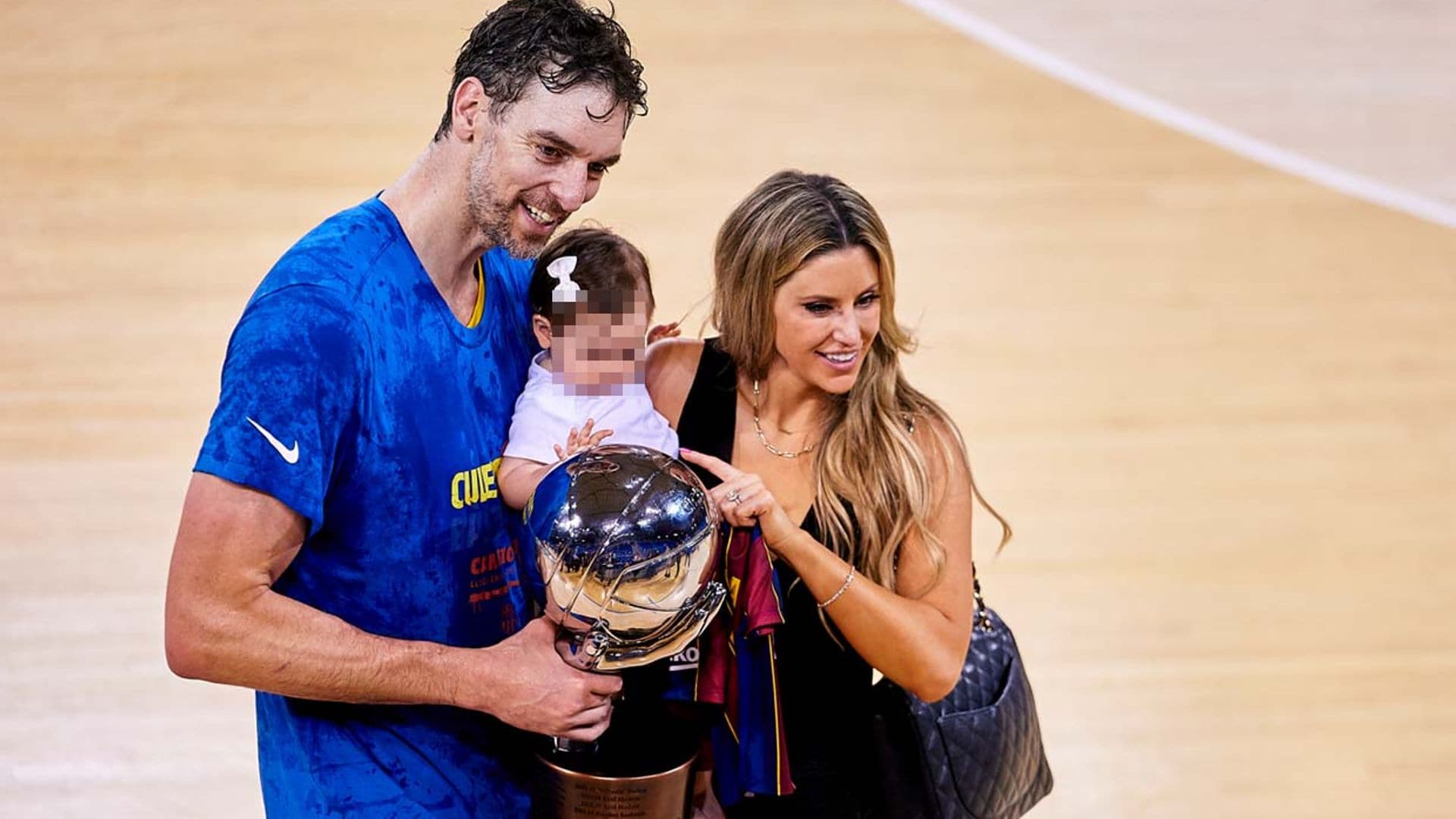 Conoce al equipo más importante en la vida de Pau Gasol: su mujer y sus dos hijos