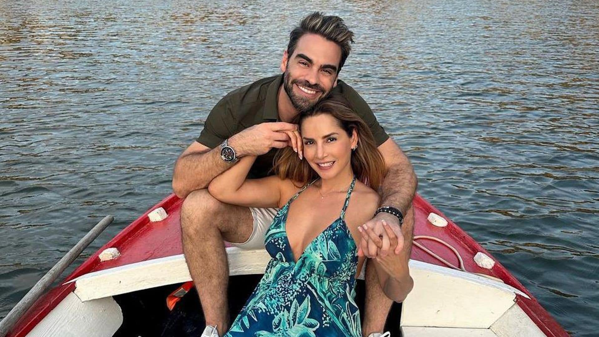 Frederik Oldenburg celebra en Italia y muy enamorado el cumpleaños de Carmen Villalobos