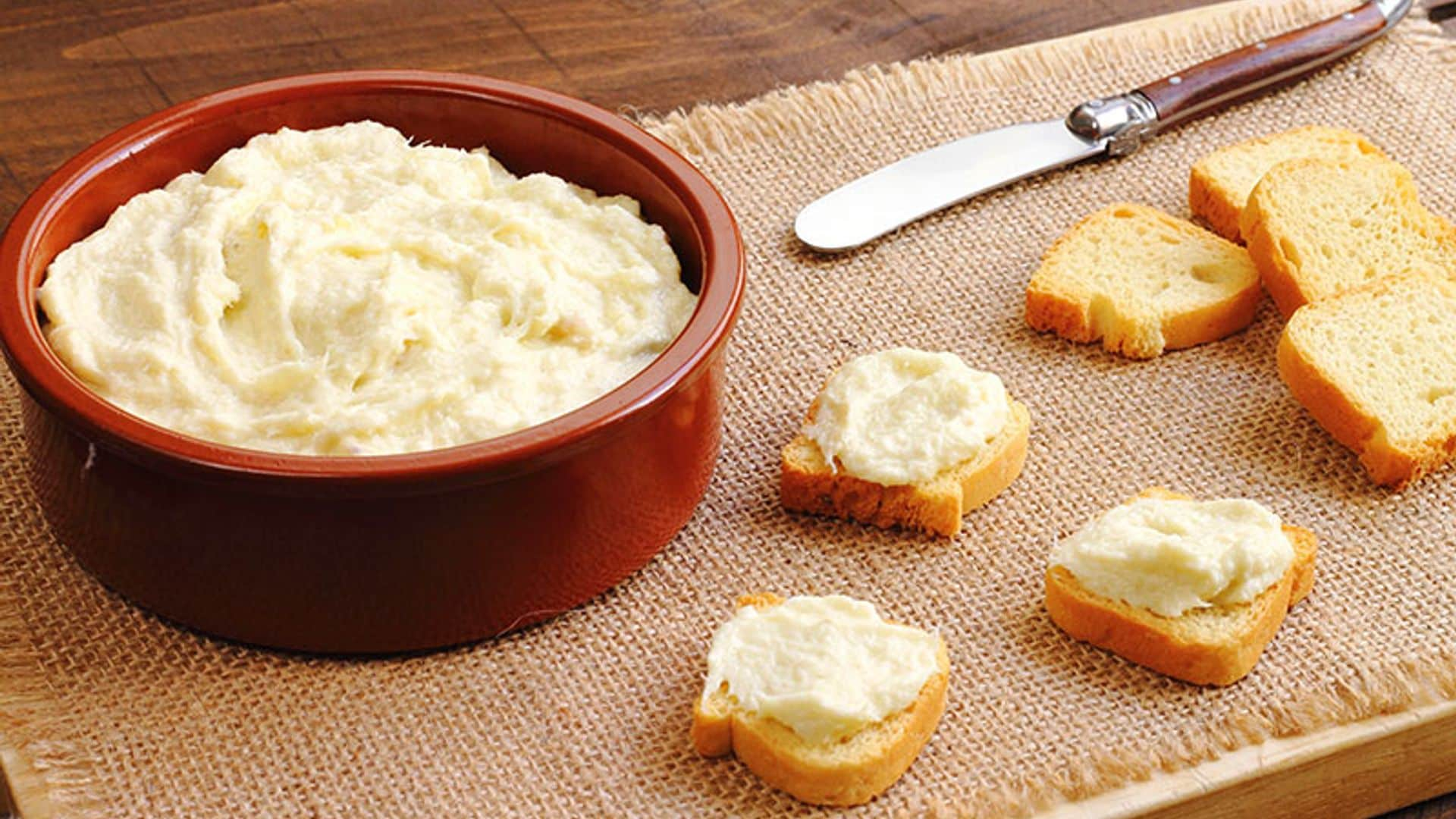 tostas de brandada de bacalao