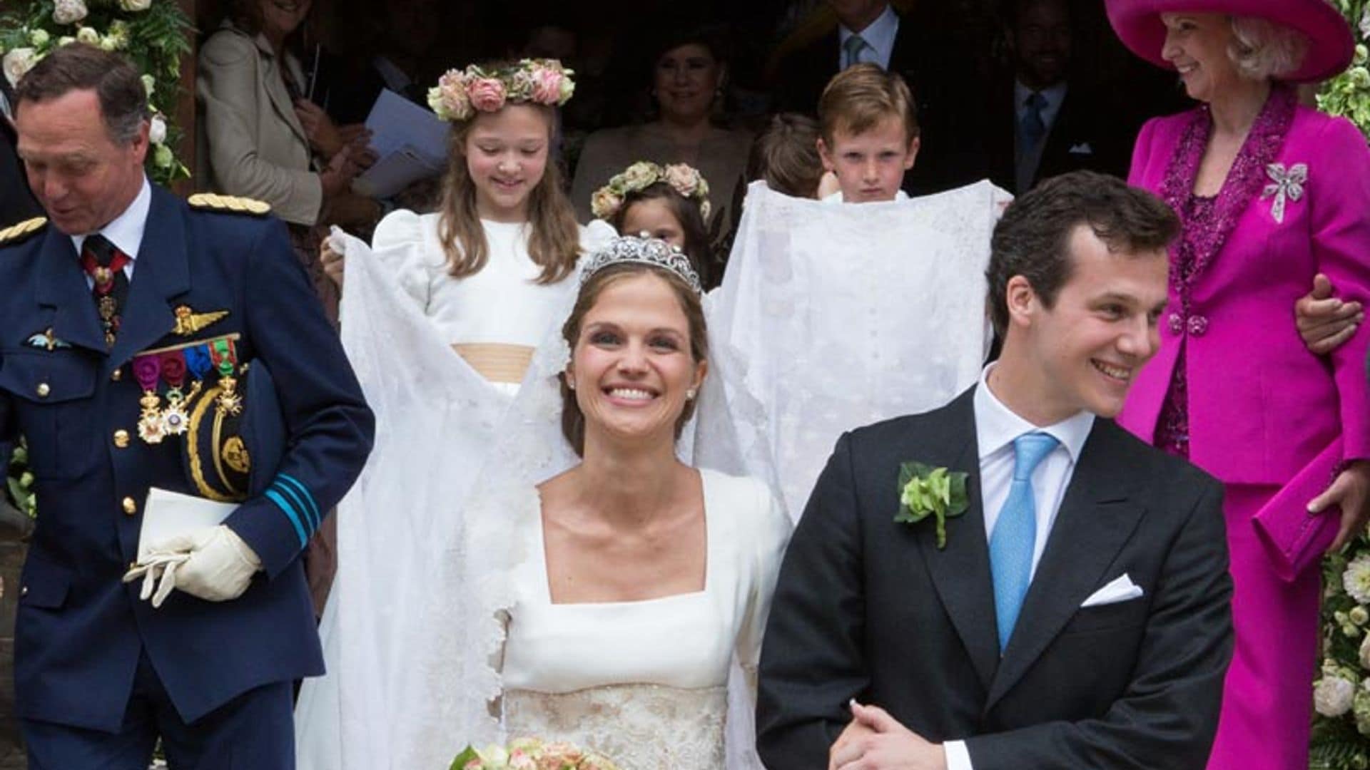 Fotogalería: Una boda 'casi' Real en Bélgica