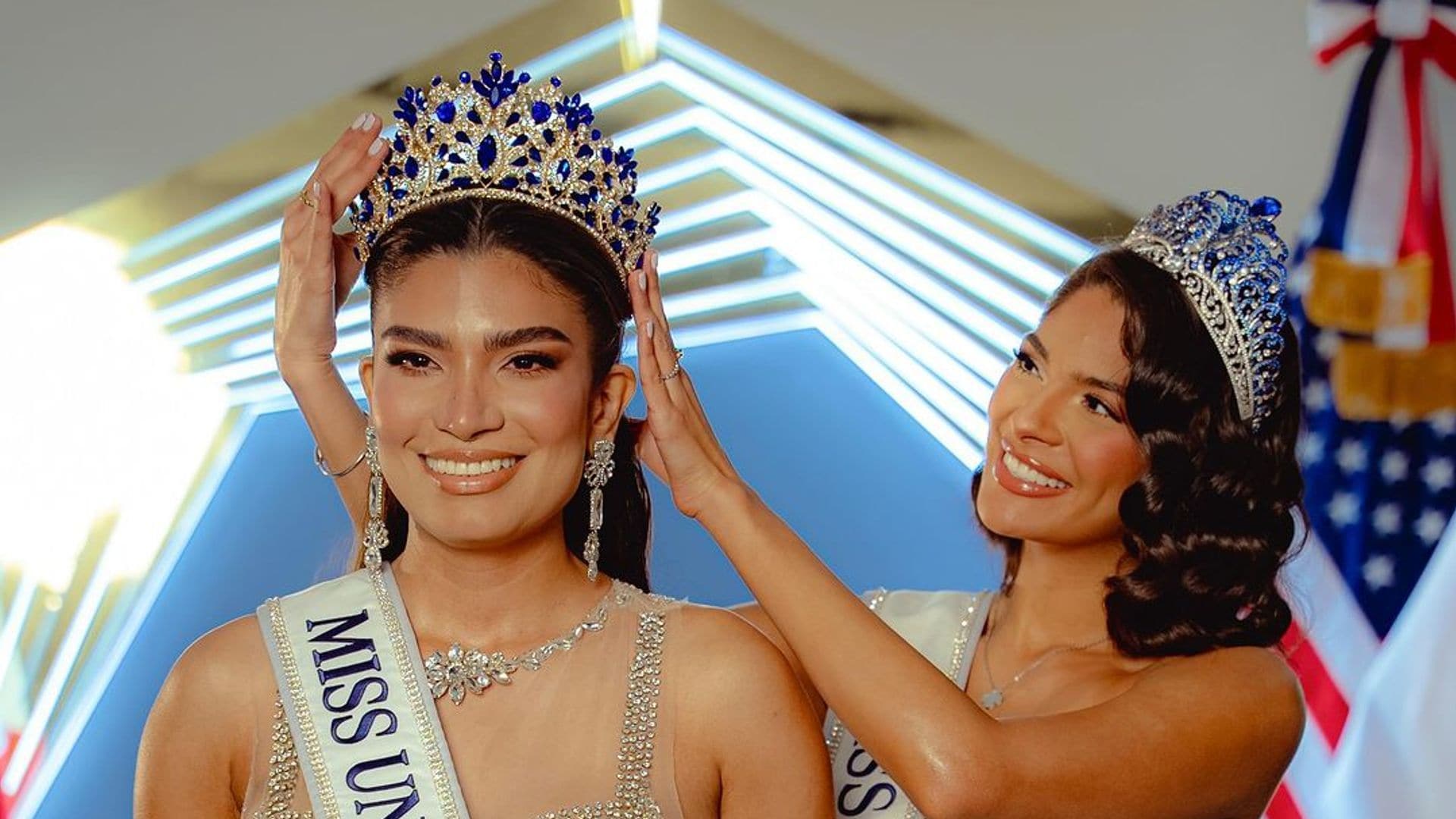 Sheynnis Palacios corona a la nueva Miss Universe Nicaragua, Geyssell García