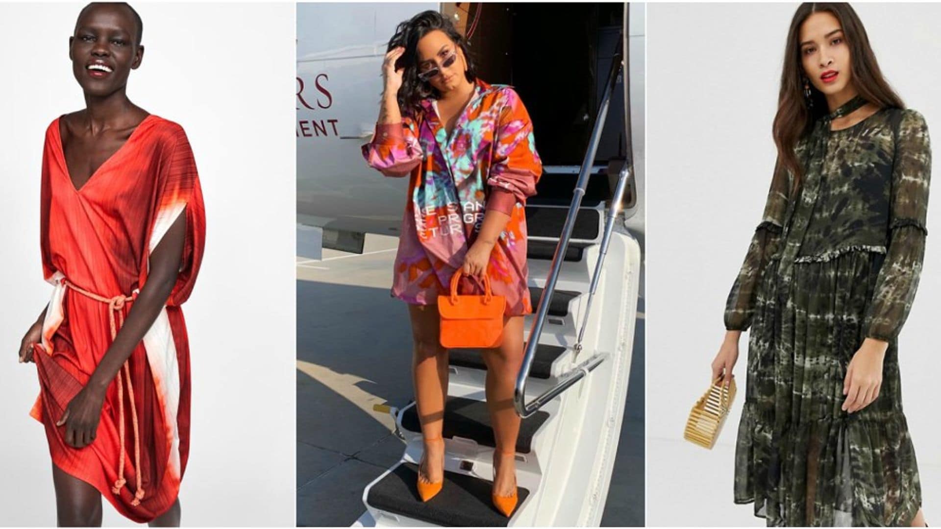 Demi Lovato se unió a la tendencia tie dye, ¡hazlo tú también!