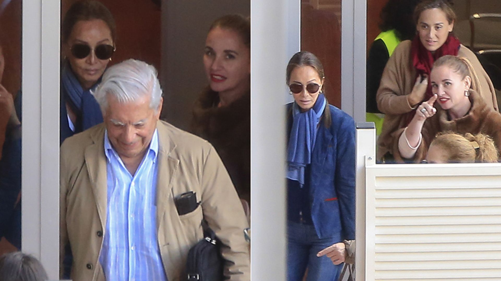 Isabel Preysler, Mario Vargas Llosa y Tamara Falcó ya están en casa tras la boda de Ana Boyer