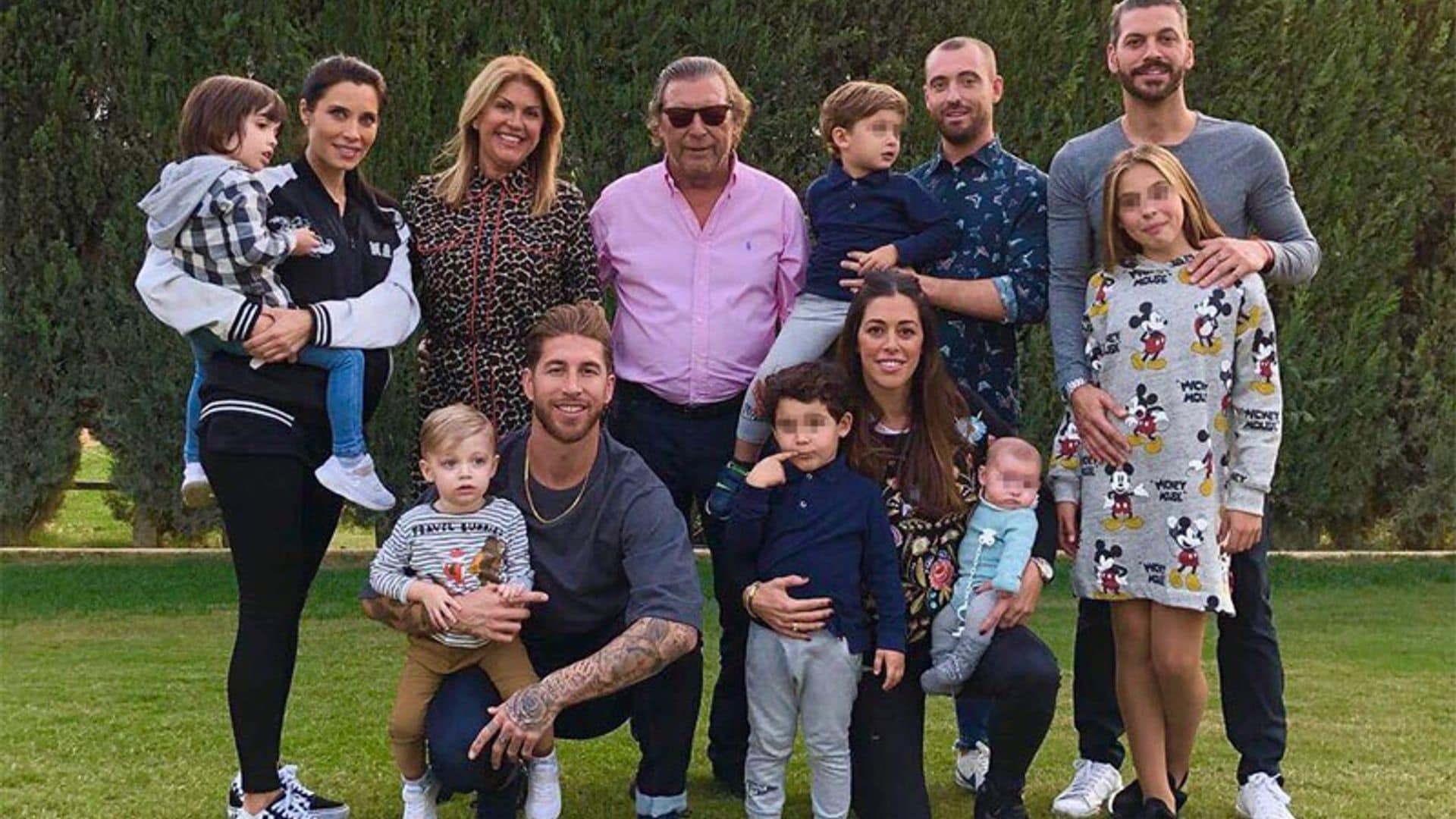 La familia crece: uno a uno, los miembros del posado más especial de Sergio Ramos