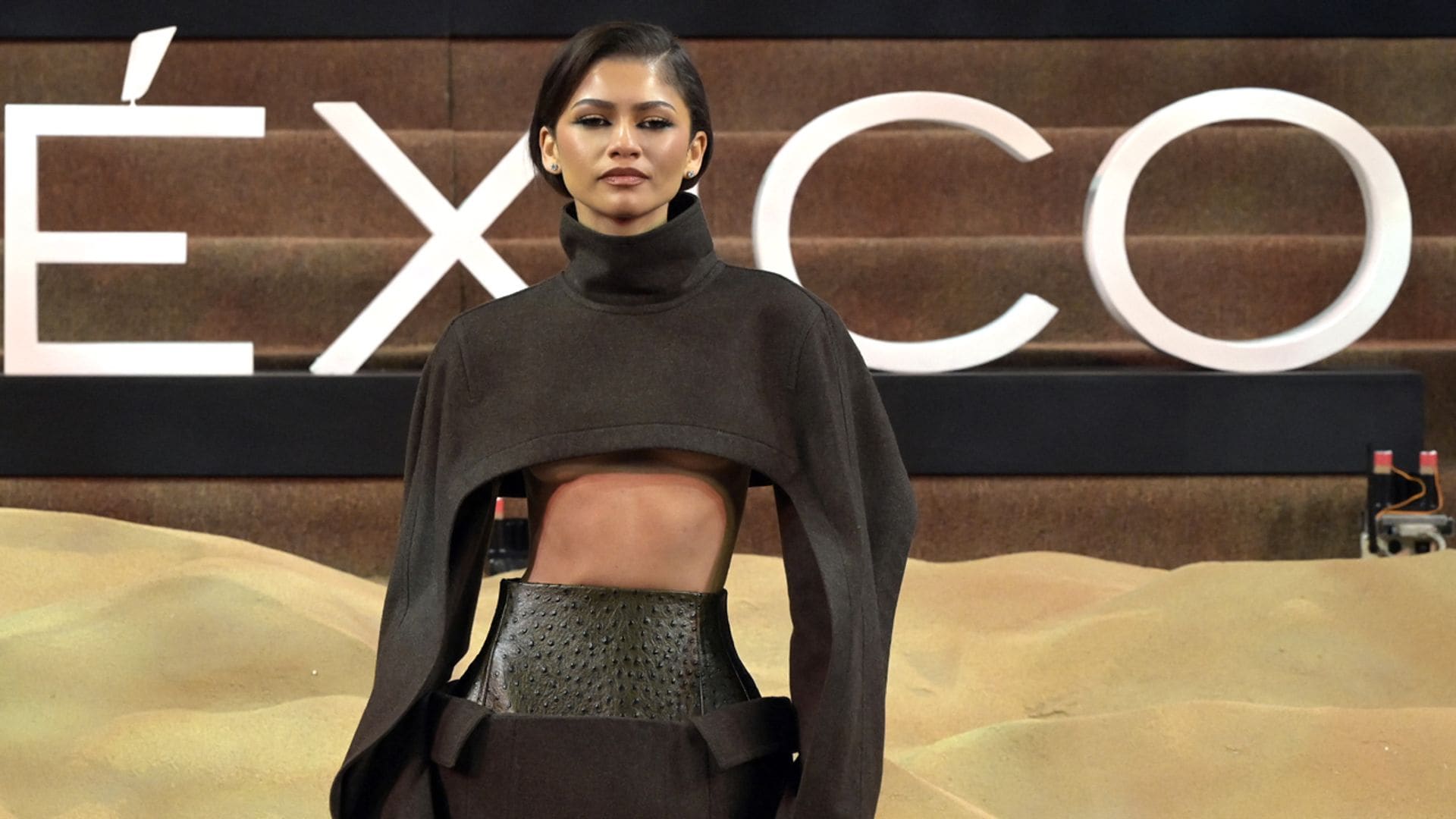 El conjunto personalizado con el que Zendaya presume de escotazo en México... ¡aunque no como esperabas!