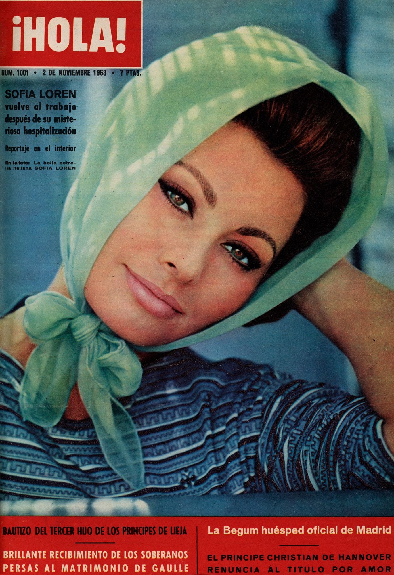 PORTADAS DE SOFIA LOREN (90 cumpleaños)