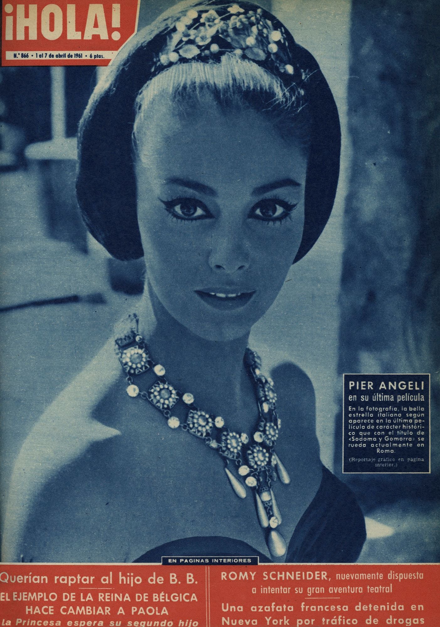 HOLA ARCHIVO PORTADAS DE PIER ANGELI