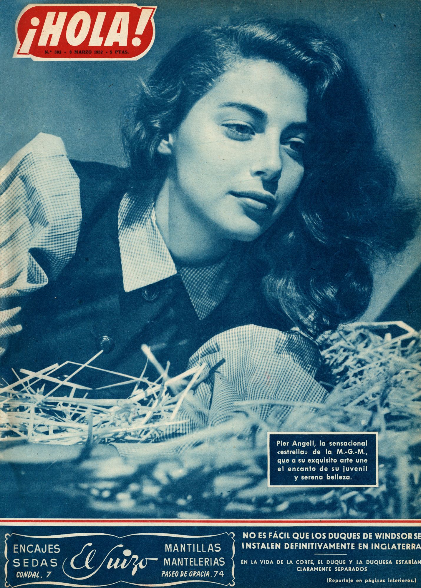 HOLA ARCHIVO PORTADAS DE PIER ANGELI