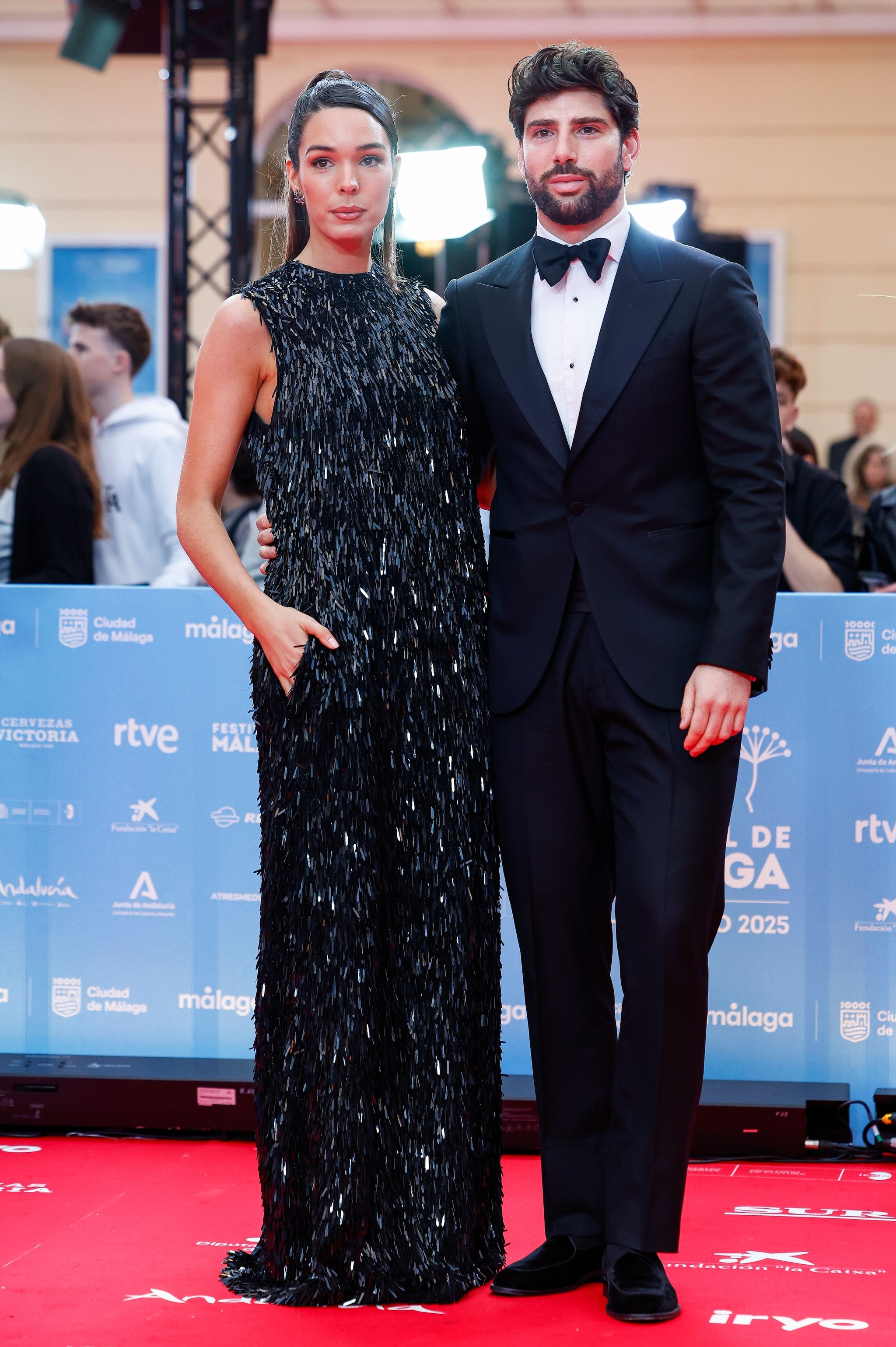 Andrea González y Javier Ausín en el Festival de Málaga