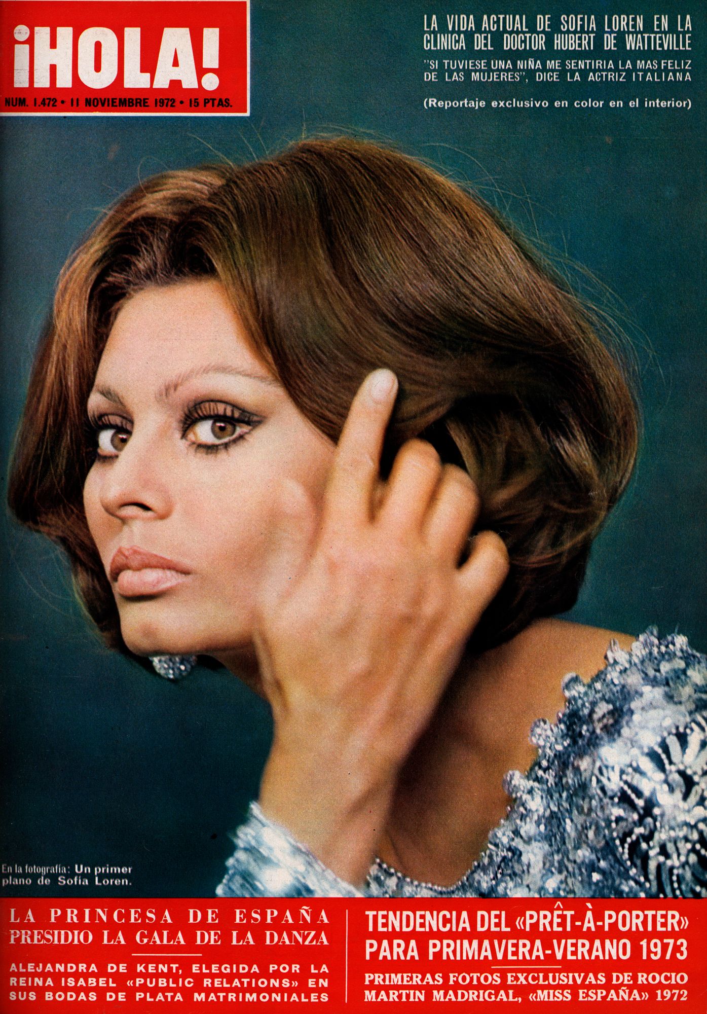 SOFIA LOREN PORTADAS DE ¡HOLA!