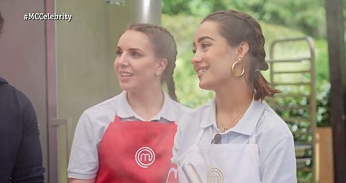 Marina Rivers e Inés Hernand en MasterChef Celebrity