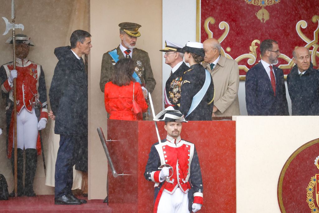 Rey Felipe VI y Princesa Leonor  Día Hispanidad 2024