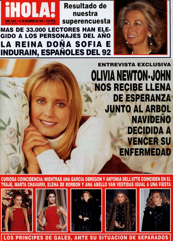 Portada ¡HOLA! Olivia Newton-John