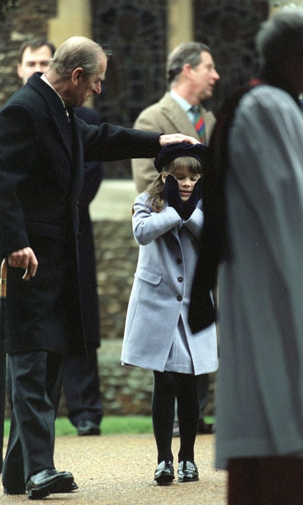 prince philip and princess eugenie