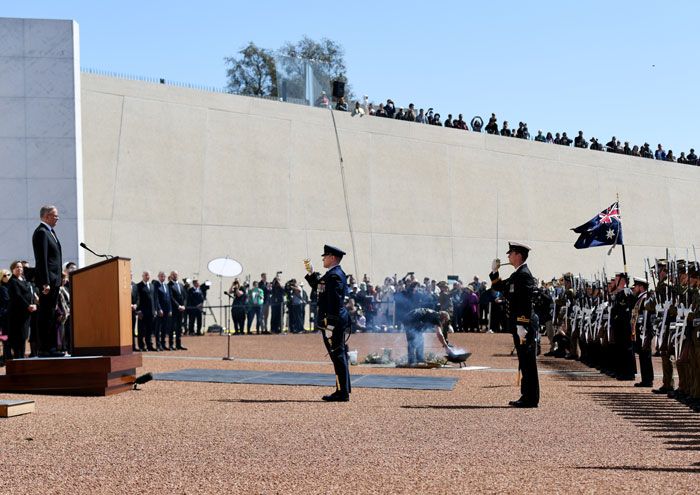 Proclamación de Carlos III en Australia