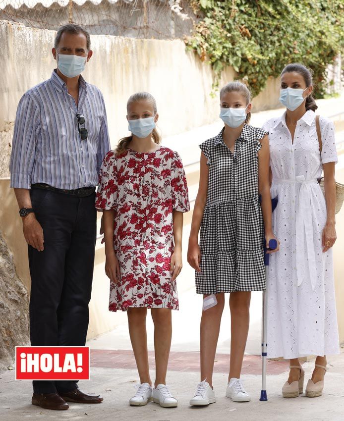 Reina Letizia, vestido blanco