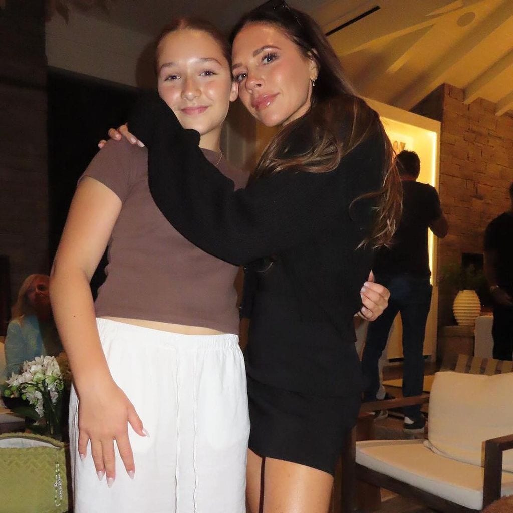 Victoria Beckham y su hija Harper