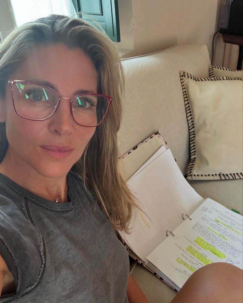 Elsa Pataky rodando en España