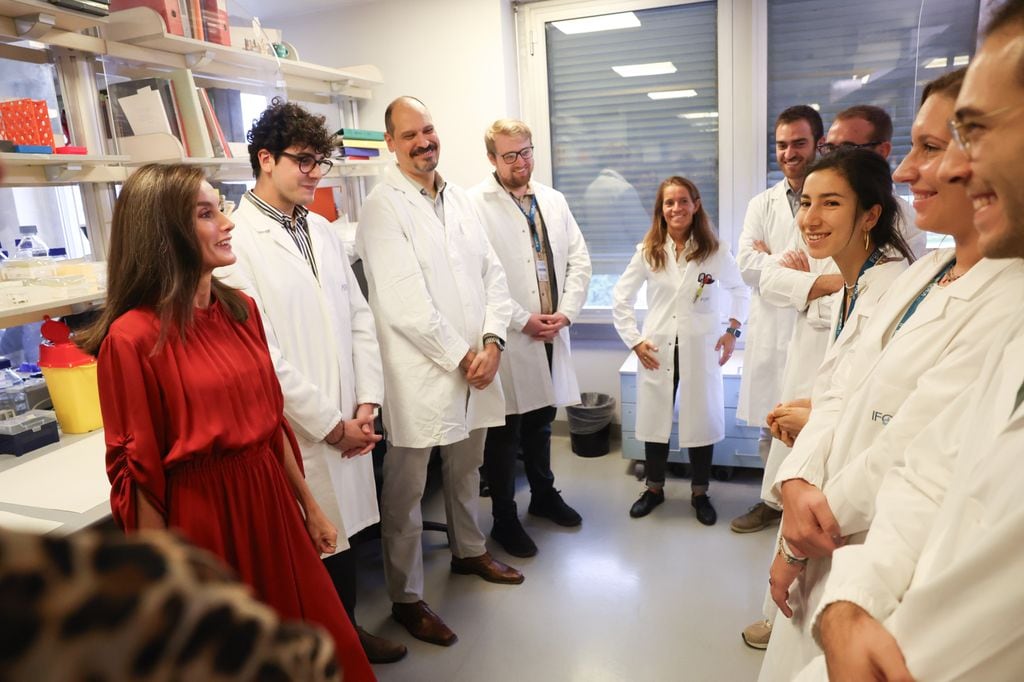 Queen Letizia on World Cancer Research Day 2024