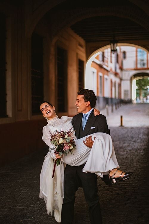 vestido novia Teresa Baena