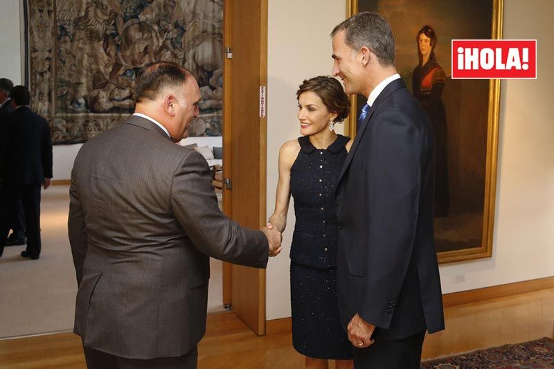 Reyes Felipe, Letizia y José Andrés