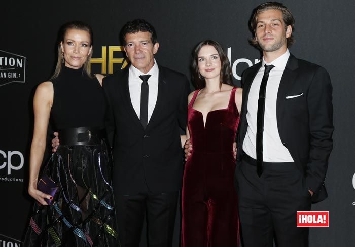 Antonio Banderas, Nicole Kimpel y Stella Banderas