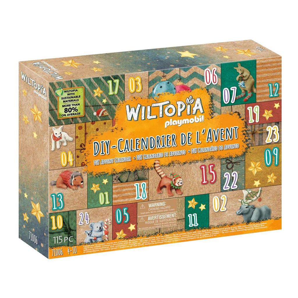 wiltopia diy calendario de adviento playmobil 