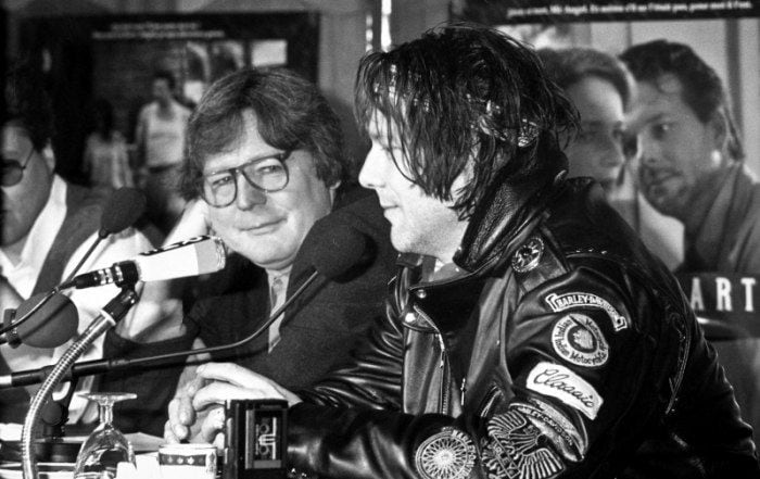 Alan Parker, Mickey Rourke, 