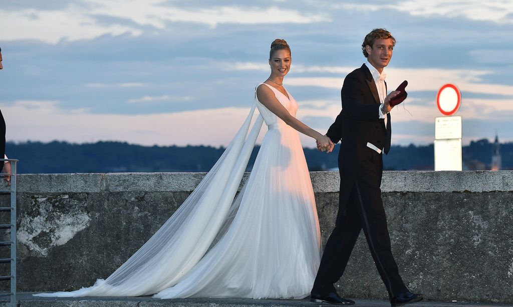 celebrity sightings during pierre casiraghi and beatrice borromeo wedding