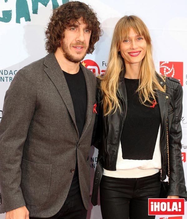 El exfutbolista Carles Puyol y la modelo y diseñadora Vanesa Lorenzo son padres de dos niñas, Manuela y María
